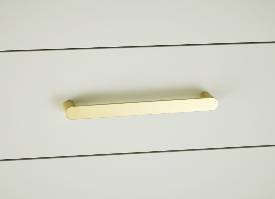 Hampstead Satin Brass Handle Kitchen Handles